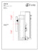 Outdoor Wall Light Z-Lite 549M-BK Black Abbey 1 Light Outdoor Wall Light Z-Lite