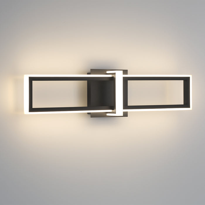 Eurofase 45723-018 Bordo 24" Matte Black LED Outdoor Wall Light