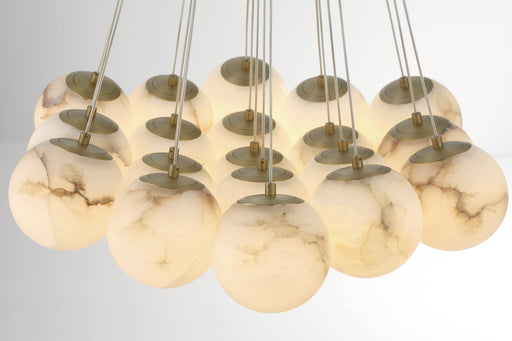 Eurofase 46914-019 Kepler 29" Gold LED Chandelier