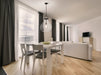 Pendant Light Thesis 207645A Mansfield 18 inch 1 light Matte Black Pendant Light with Clear Glass Shade THESIS