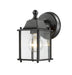 Outdoor Wall Light Z-Lite 551BK Black Waterdown 1 Light Outdoor Wall Light Z-Lite