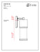Outdoor Wall Light Z-Lite 553M-BK-LED Black Luminata 1 Light Outdoor Wall Light Z-Lite