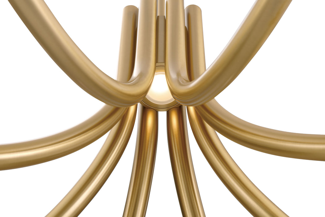 Eurofase 49010-015 Olette 24" Gold LED Chandelier