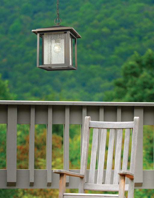 Outdoor Chain Mount Ceiling Fixture Z-Lite 554CHB-ORB Oil Rubbed Bronze Aspen 1 Light Outdoor Chain Mount Ceiling Fixture Z-Lite