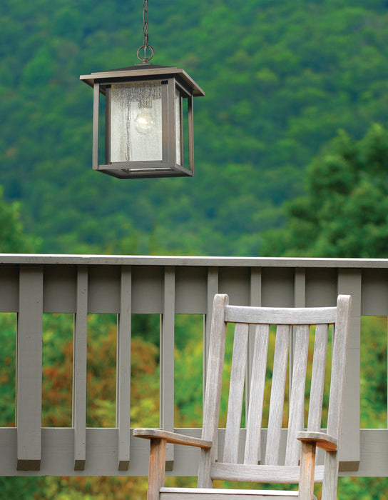 Outdoor Chain Mount Ceiling Fixture Z-Lite 554CHB-ORB Oil Rubbed Bronze Aspen 1 Light Outdoor Chain Mount Ceiling Fixture Z-Lite