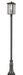 Outdoor Post Mounted Fixture Z-Lite 554PHXLR-518P-BK Black Aspen 3 Light Outdoor Post Mounted Fixture Z-Lite