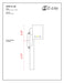 Outdoor Wall Light Z-Lite 559M-SL-LED Silver Amador 1 Light Outdoor Wall Light Z-Lite
