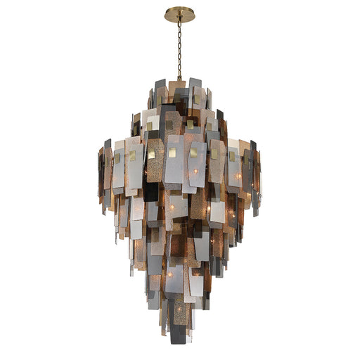 Eurofase 43873-012 Cocolina 71" Brushed Brass Chandelier