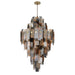 Eurofase 43873-012 Cocolina 71" Brushed Brass Chandelier