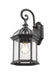 Outdoor Wall Light Z-Lite 563M-BK Black Annex 1 Light Outdoor Wall Light Z-Lite