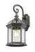 Outdoor Wall Light Z-Lite 563M-RT Rust Annex 1 Light Outdoor Wall Light Z-Lite