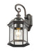 Outdoor Wall Light Z-Lite 563M-RT Rust Annex 1 Light Outdoor Wall Light Z-Lite