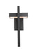 Outdoor Wall Light Z-Lite 566B-BK-LED Black Luttrel 1 Light Outdoor Wall Light Z-Lite