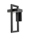 Outdoor Wall Light Z-Lite 566B-BK-LED Black Luttrel 1 Light Outdoor Wall Light Z-Lite