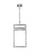 Outdoor Chain Mount Ceiling Fixture Z-Lite 566CHB-SL-LED Silver Luttrel 1 Light Outdoor Chain Mount Ceiling Fixture Z-Lite