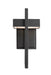 Outdoor Wall Light Z-Lite 566S-BK-LED Black Luttrel 1 Light Outdoor Wall Light Z-Lite