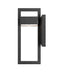 Outdoor Wall Light Z-Lite 566S-BK-LED Black Luttrel 1 Light Outdoor Wall Light Z-Lite