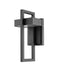 Outdoor Wall Light Z-Lite 566S-BK-LED Black Luttrel 1 Light Outdoor Wall Light Z-Lite