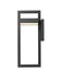 Outdoor Wall Light Z-Lite 566XL-BK-LED Black Luttrel 1 Light Outdoor Wall Light Z-Lite
