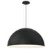 Eurofase 37224-011 Laverton 36" Matte Black LED Chandelier
