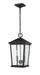 Outdoor Chain Mount Ceiling Fixture Z-Lite 568CHB-BK Black Beacon 2 Light Outdoor Chain Mount Ceiling Fixture Z-Lite