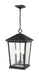 Outdoor Chain Mount Ceiling Fixture Z-Lite 568CHXL-BK Black Beacon 3 Light Outdoor Chain Mount Ceiling Fixture Z-Lite