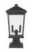Outdoor Pier Mounted Fixture Z-Lite 568PHBS-SQPM-ORB Oil Rubbed Bronze Beacon 2 Light Outdoor Pier Mounted Fixture Z-Lite