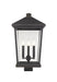 Outdoor Post Mount Fixture Z-Lite 568PHXLS-ORB Oil Rubbed Bronze Beacon 3 Light Outdoor Post Mount Fixture Z-Lite