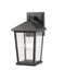 Outdoor Wall Light Z-Lite 568S-BK Black Beacon 1 Light Outdoor Wall Light Z-Lite