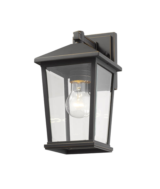 Outdoor Wall Light Z-Lite 568S-ORB Oil Rubbed Bronze Beacon 1 Light Outdoor Wall Light Z-Lite