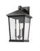 Outdoor Wall Light Z-Lite 568XL-BK Black Beacon 3 Light Outdoor Wall Light Z-Lite