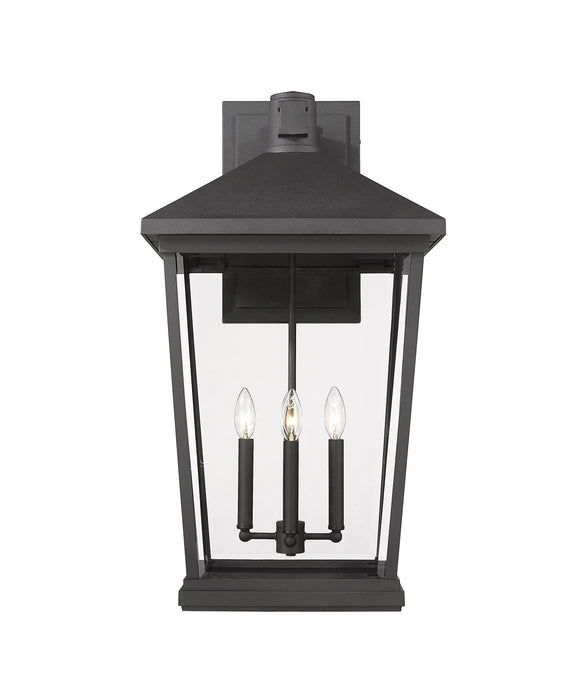 Outdoor Wall Light Z-Lite 568XXL-BK Black Beacon 4 Light Outdoor Wall Light Z-Lite