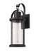 Outdoor Wall Light Z-Lite 569B-BK Black Roundhouse 1 Light Outdoor Wall Light Z-Lite