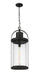 Outdoor Chain Mount Ceiling Fixture Z-Lite 569CHXL-BK Black Roundhouse 1 Light Outdoor Chain Mount Ceiling Fixture Z-Lite