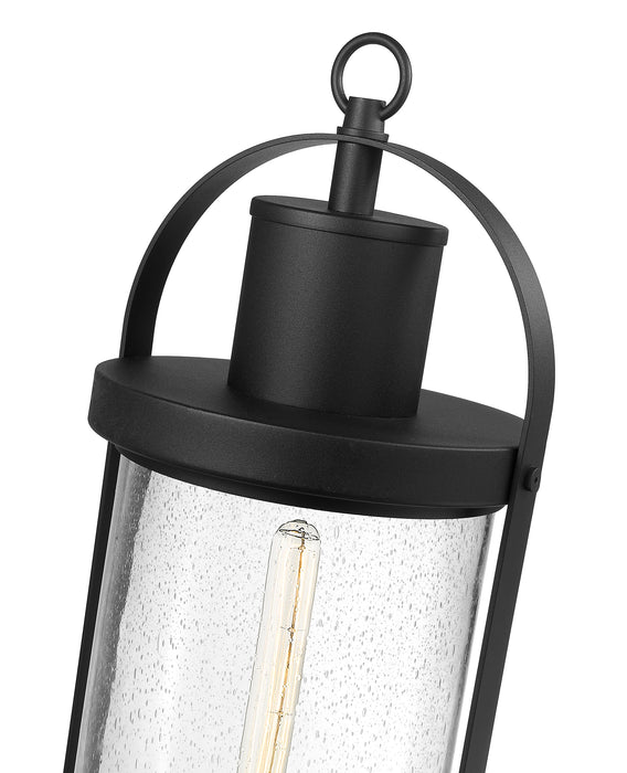 Outdoor Post Mount Fixture Z-Lite 569PHXL-BK Black Roundhouse 1 Light Outdoor Post Mount Fixture Z-Lite