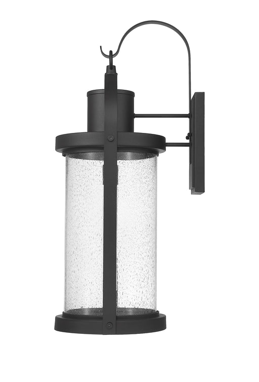 Outdoor Wall Light Z-Lite 569XL-BK Black Roundhouse 1 Light Outdoor Wall Light Z-Lite