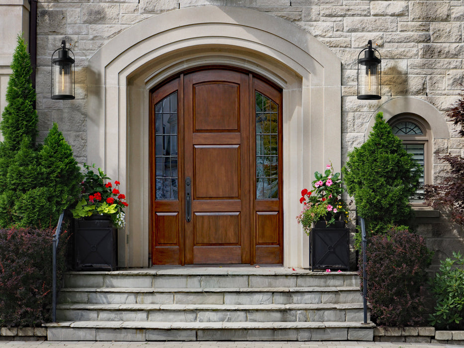 Outdoor Wall Light Z-Lite 569XL-BK Black Roundhouse 1 Light Outdoor Wall Light Z-Lite