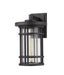 Outdoor Wall Light Z-Lite 570B-BK Black Jordan 1 Light Outdoor Wall Light Z-Lite