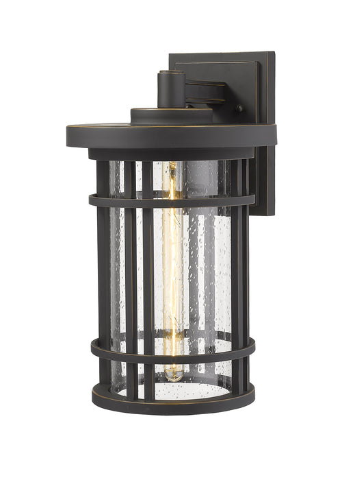 Outdoor Wall Light Z-Lite 570B-ORB Oil Rubbed Bronze Jordan 1 Light Outdoor Wall Light Z-Lite