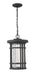 Outdoor Chain Mount Ceiling Fixture Z-Lite 570CHB-ORB Oil Rubbed Bronze Jordan 1 Light Outdoor Chain Mount Ceiling Fixture Z-Lite