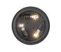 Outdoor Flush Mount Z-Lite 570F-BK Black Jordan 3 Light Outdoor Flush Mount Z-Lite