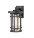 Outdoor Wall Light Z-Lite 570M-BK Black Jordan 1 Light Outdoor Wall Light Z-Lite