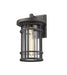 Outdoor Wall Light Z-Lite 570M-BK Black Jordan 1 Light Outdoor Wall Light Z-Lite