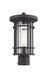 Outdoor Post Mount Fixture Z-Lite 570PHM-ORB Oil Rubbed Bronze Jordan 1 Light Outdoor Post Mount Fixture Z-Lite