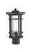 Outdoor Post Mount Fixture Z-Lite 570PHM-ORB Oil Rubbed Bronze Jordan 1 Light Outdoor Post Mount Fixture Z-Lite