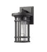 Outdoor Wall Light Z-Lite 570S-BK Black Jordan 1 Light Outdoor Wall Light Z-Lite