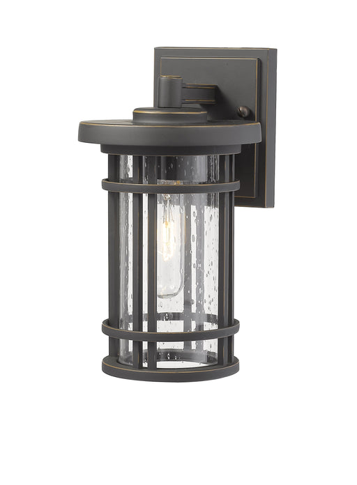 Outdoor Wall Light Z-Lite 570S-ORB Oil Rubbed Bronze Jordan 1 Light Outdoor Wall Light Z-Lite