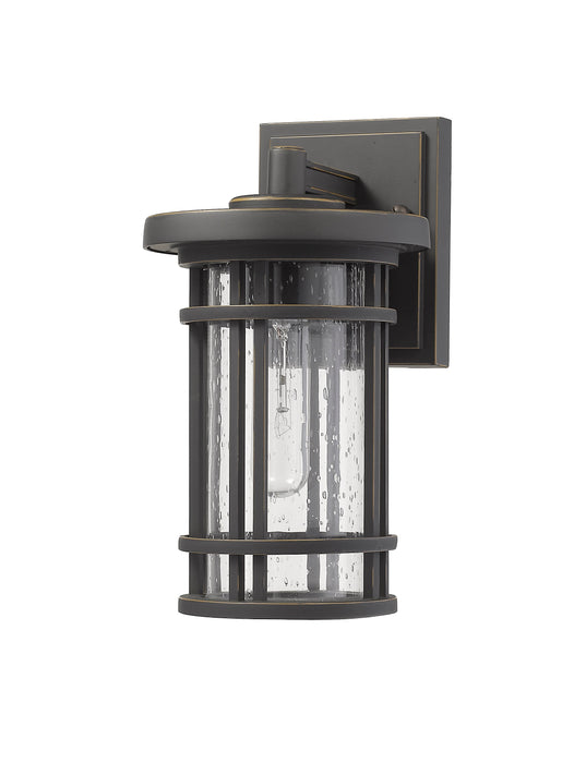 Outdoor Wall Light Z-Lite 570S-ORB Oil Rubbed Bronze Jordan 1 Light Outdoor Wall Light Z-Lite