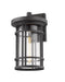 Outdoor Wall Light Z-Lite 570XL-BK Black Jordan 1 Light Outdoor Wall Light Z-Lite