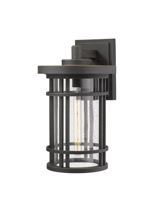Outdoor Wall Light Z-Lite 570XL-ORB Oil Rubbed Bronze Jordan 1 Light Outdoor Wall Light Z-Lite
